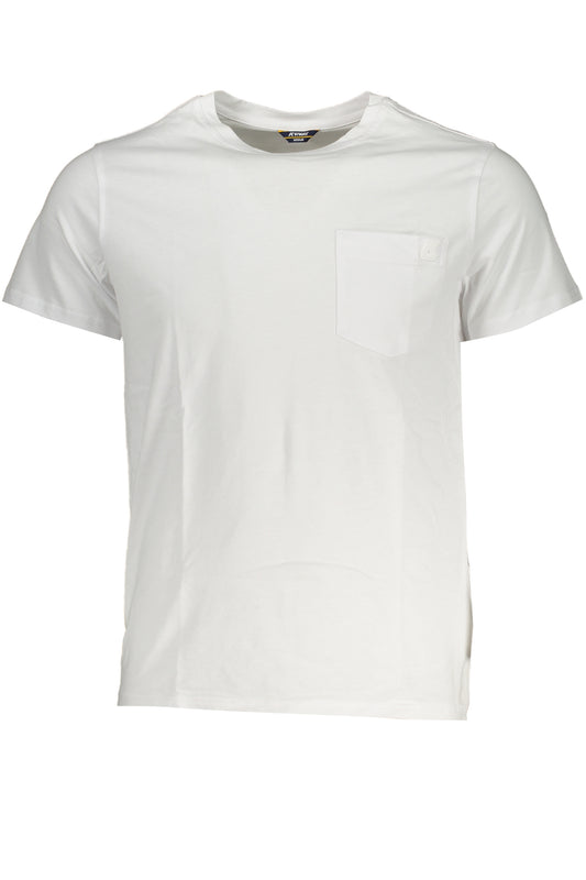 T-SHIRT MANCHES COURTES HOMME K-WAY BLANC - K-WAY