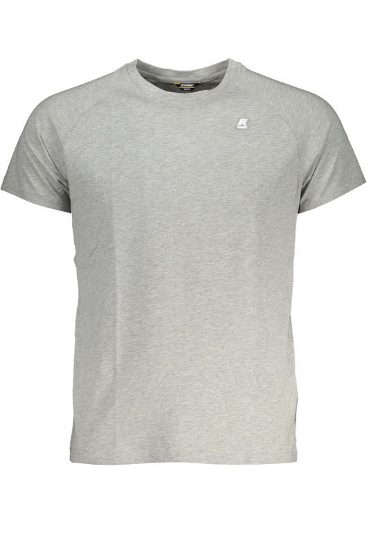 T-SHIRT MANCHES COURTES HOMME K-WAY GRIS - K-WAY