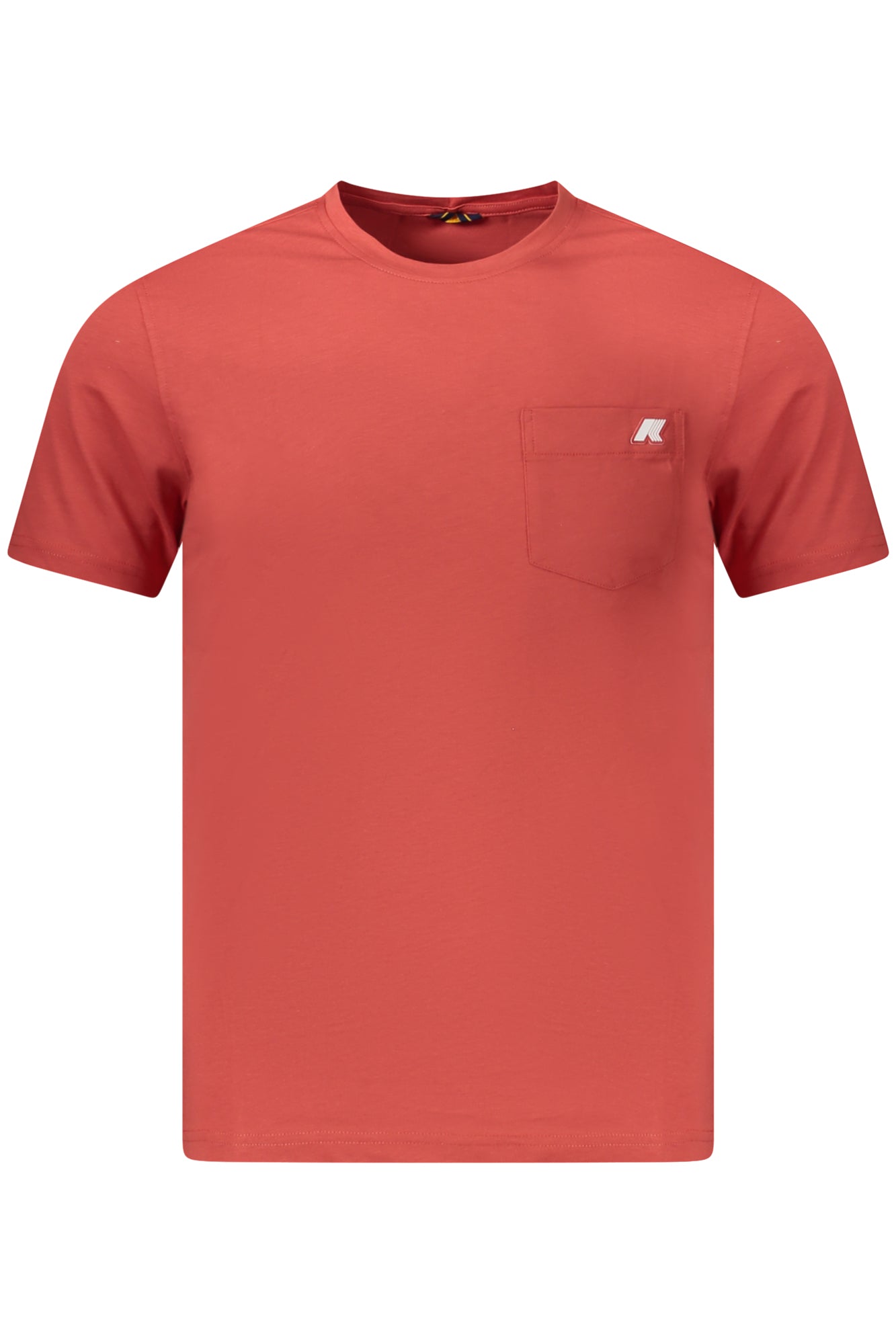 T-SHIRT MANCHES COURTES K-WAY HOMME ROUGE - K-WAY