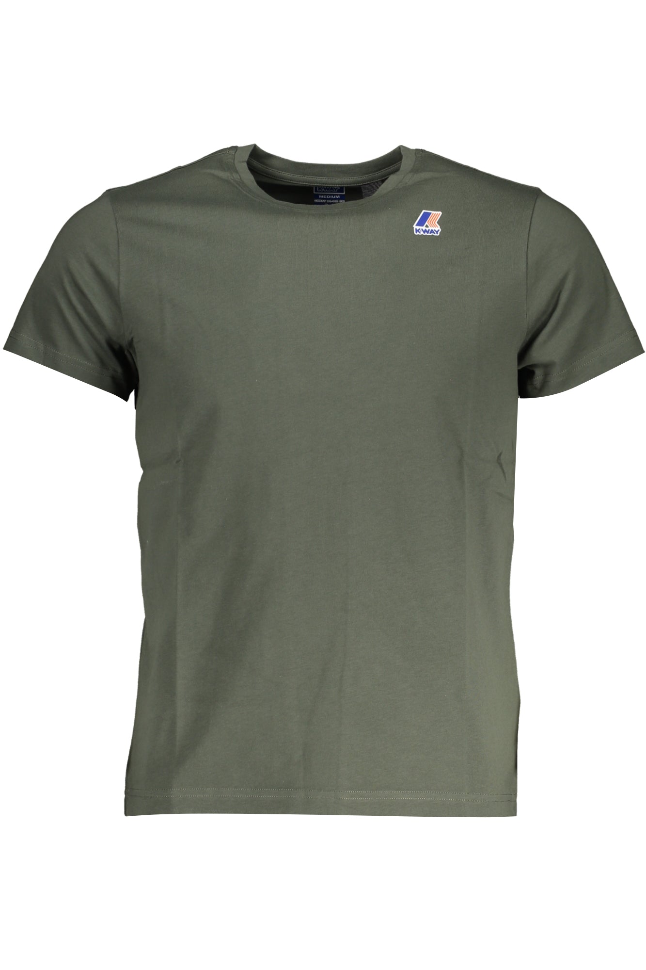 T-SHIRT K-WAY MANCHES COURTES HOMME VERT - K-WAY