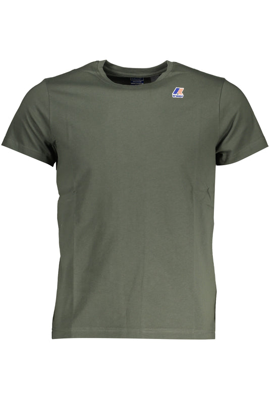 T-SHIRT K-WAY MANCHES COURTES HOMME VERT - K-WAY