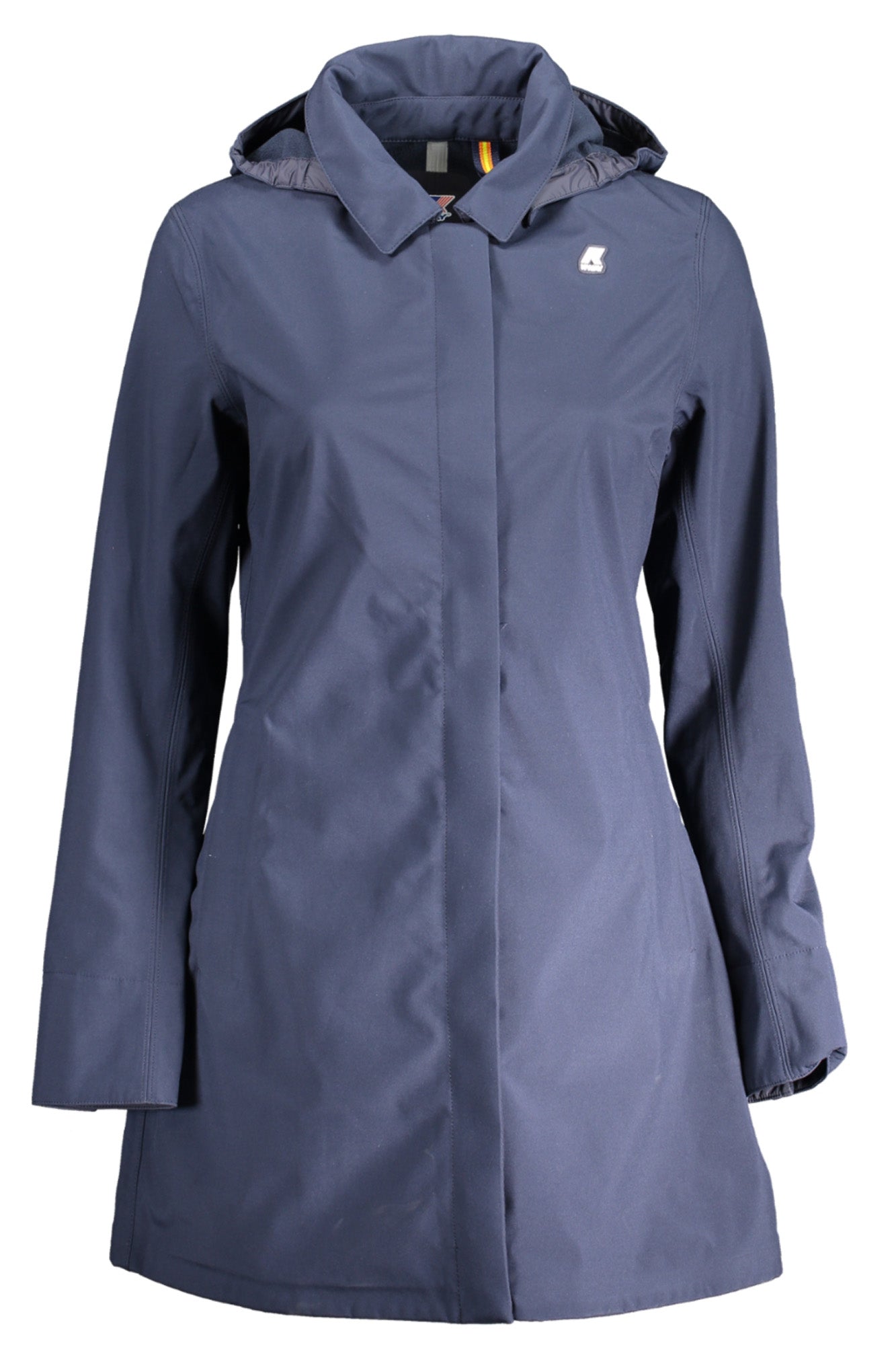 TRENCH-COAT FEMME K-WAY BLEU - K-WAY