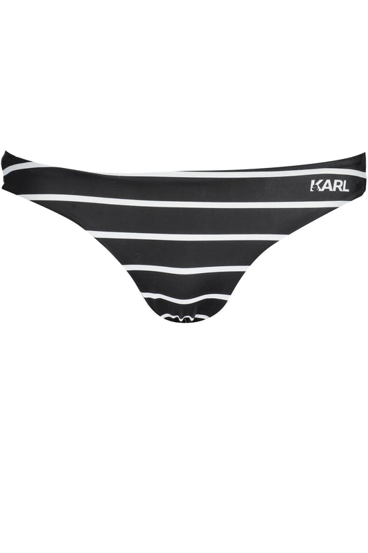 KARL LAGERFELD BEACHWEAR MAILLOT DE BAIN FEMME BAS NOIR - KARL LAGERFELD BEACHWEAR