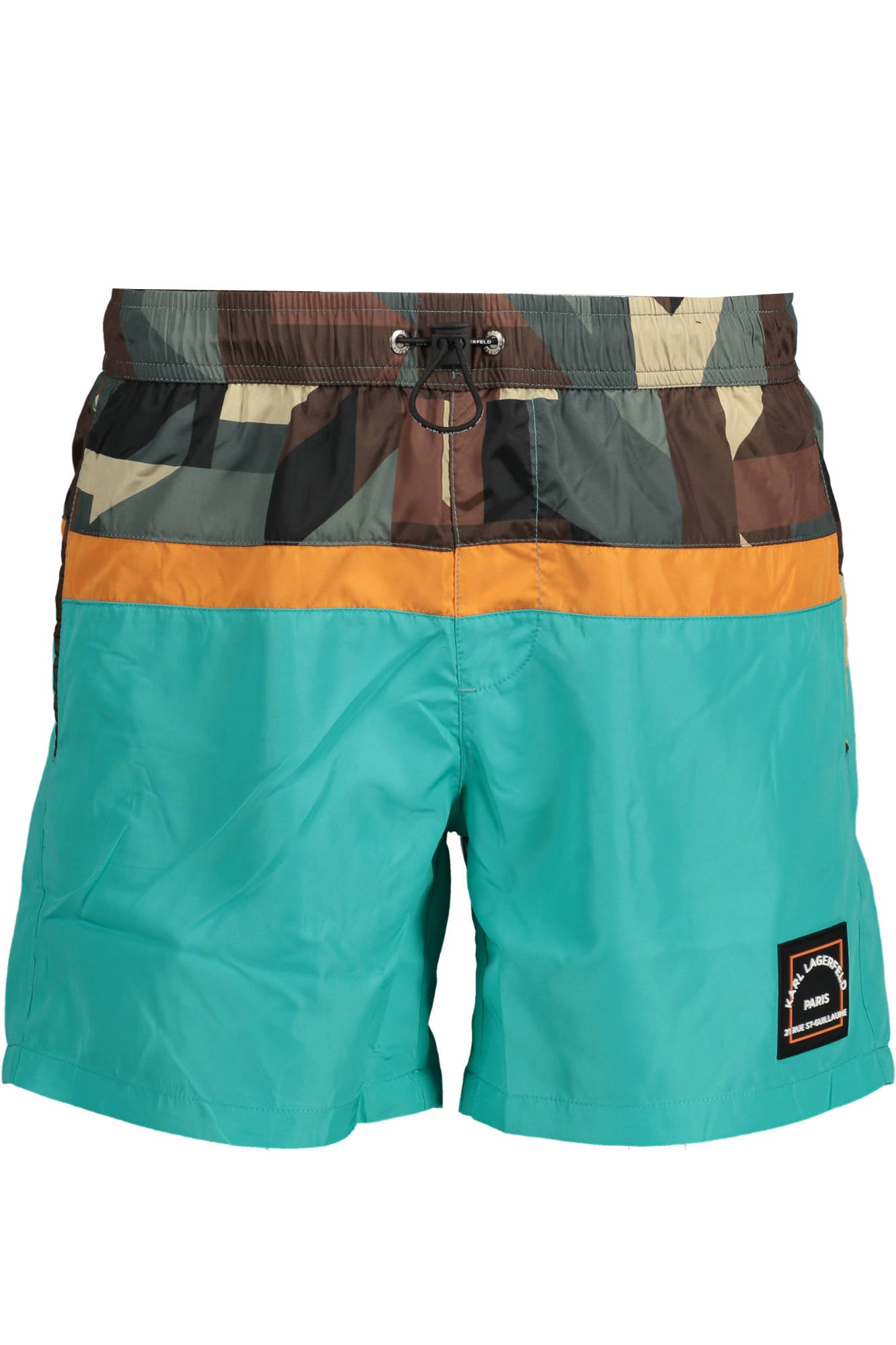 KARL LAGERFELD BEACHWEAR PIÈCES DE MAILLOT DE BAIN SOUS L&#39;HOMME VERT - KARL LAGERFELD BEACHWEAR