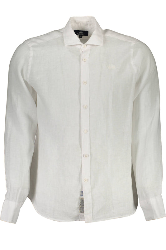 CHEMISE HOMME LA MARTINA BLANCHE À MANCHES LONGUES - LA MARTINA