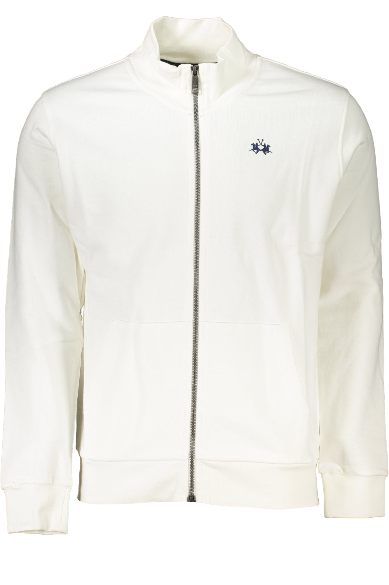 SWEAT-SHIRT ZIPPÉ BLANC HOMME LA MARTINA - LA MARTINA