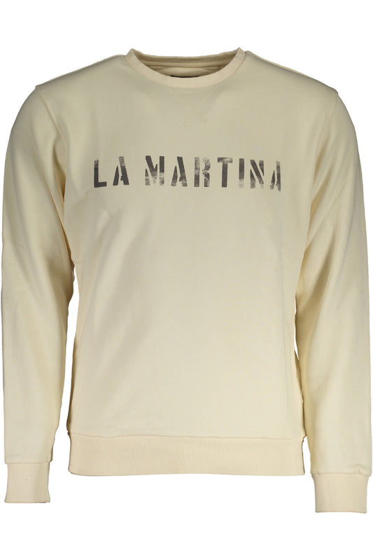 SWEAT-SHIRT HOMME LA MARTINA BLANC SANS ZIP - LA MARTINA