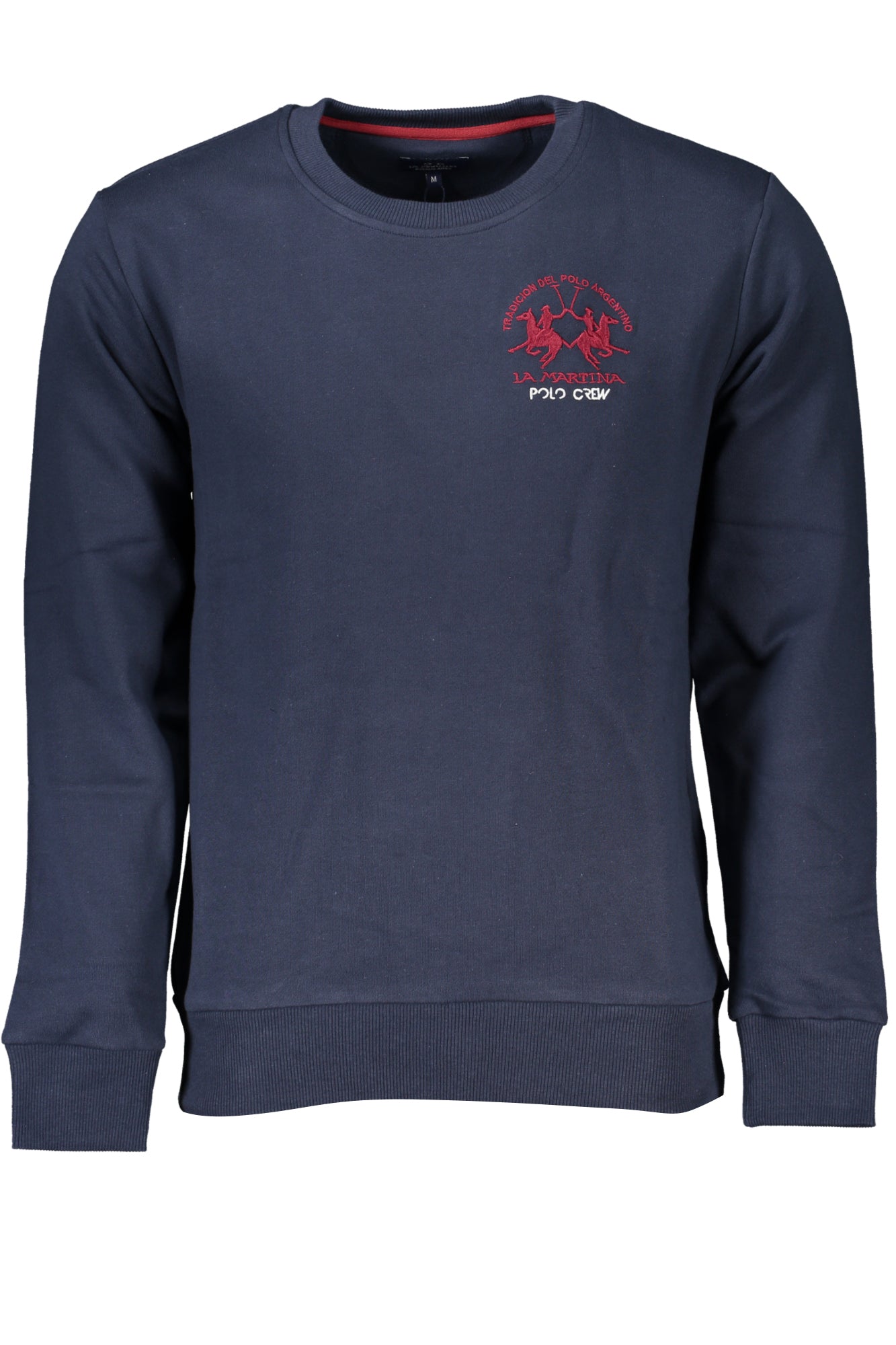 SWEAT-SHIRT SANS FERMETURE ÉCLAIR BLEU LA MARTINA POUR HOMMES - LA MARTINA