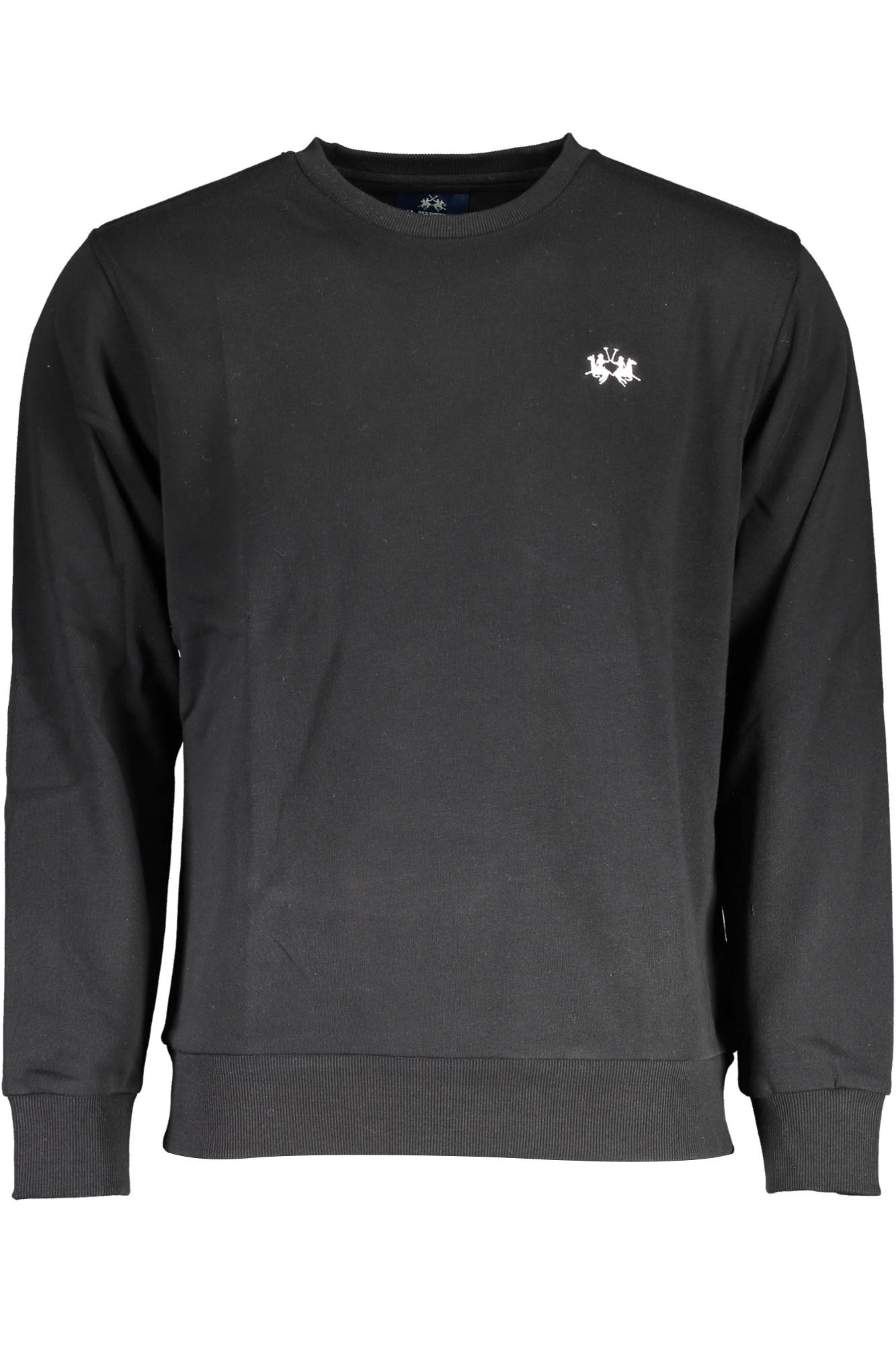 LA MARTINA SWEAT SANS ZIP NOIR HOMME - LA MARTINA