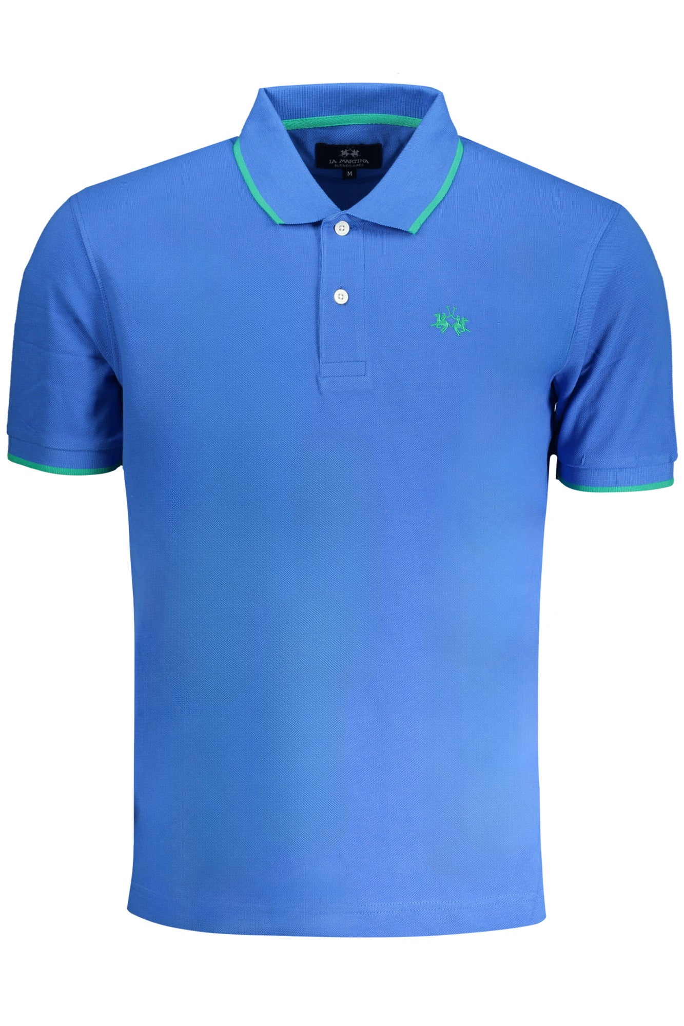 POLO HOMME LA MARTINA BLEU À MANCHES COURTES - LA MARTINA