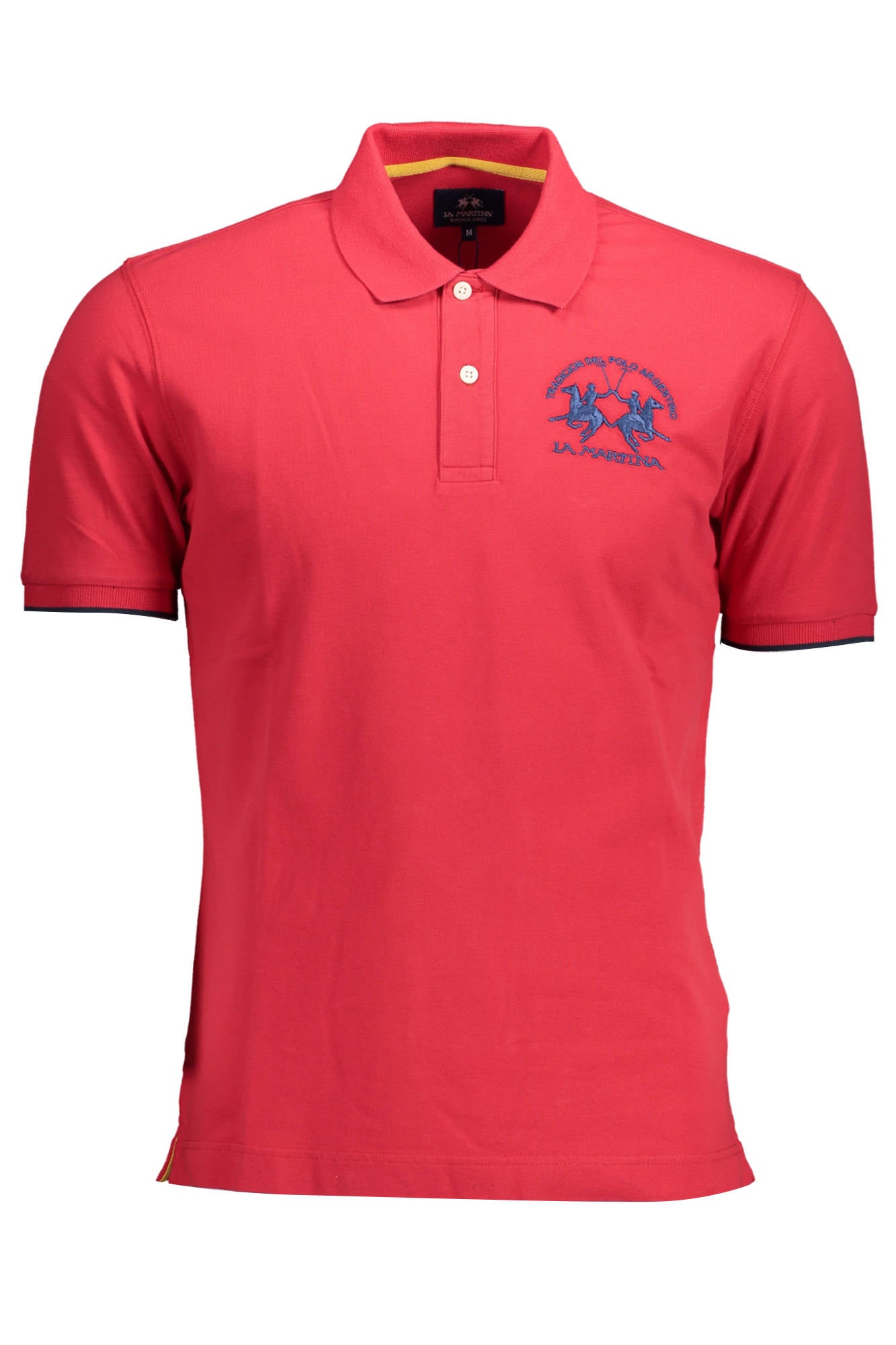 POLO HOMME LA MARTINA ROUGE À MANCHES COURTES - LA MARTINA