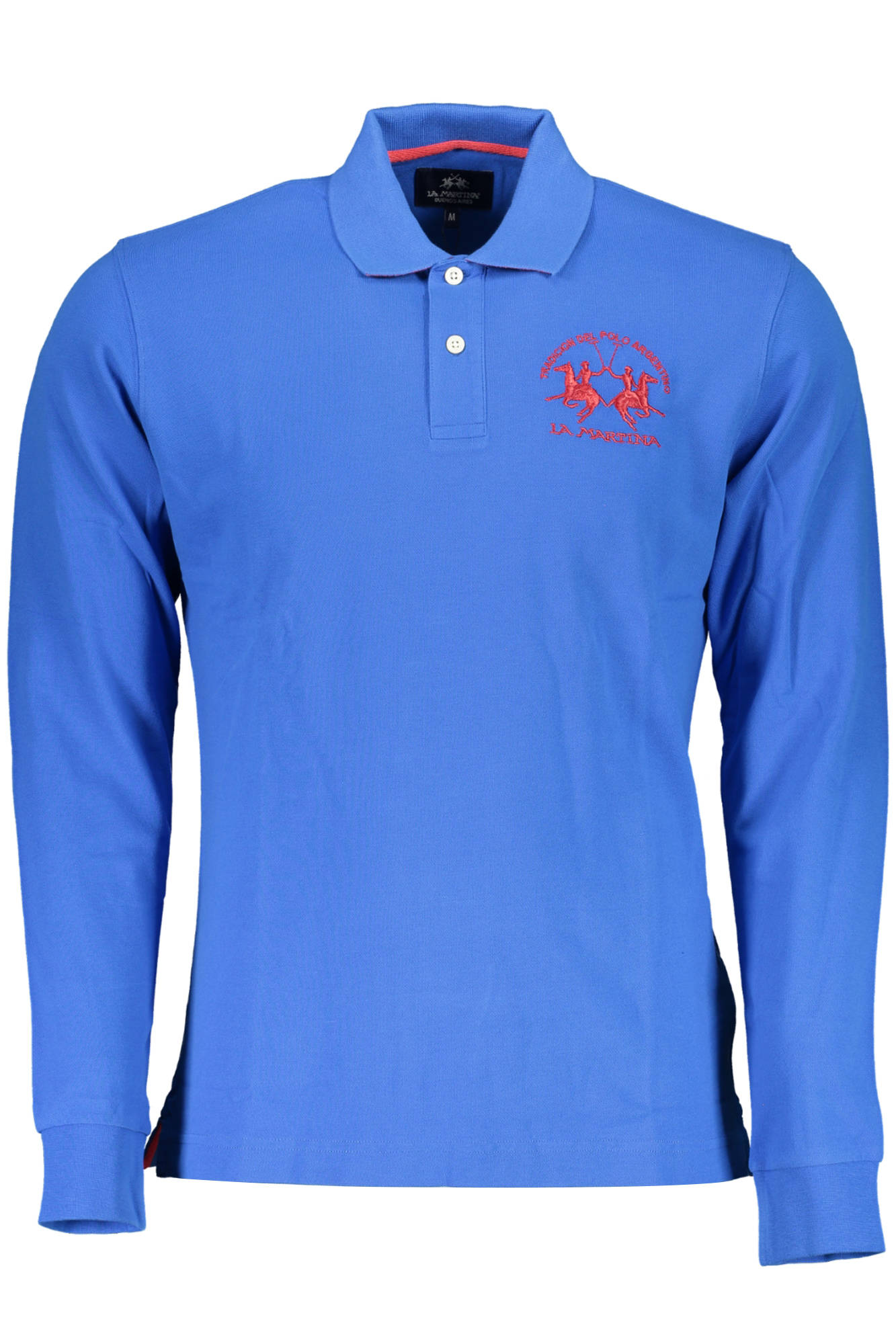 POLO MANCHES LONGUES HOMME LA MARTINA BLEU - LA MARTINA