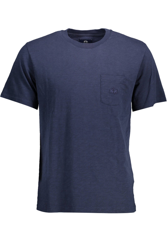 T-SHIRT MANCHES COURTES HOMME LA MARTINA BLEU - LA MARTINA