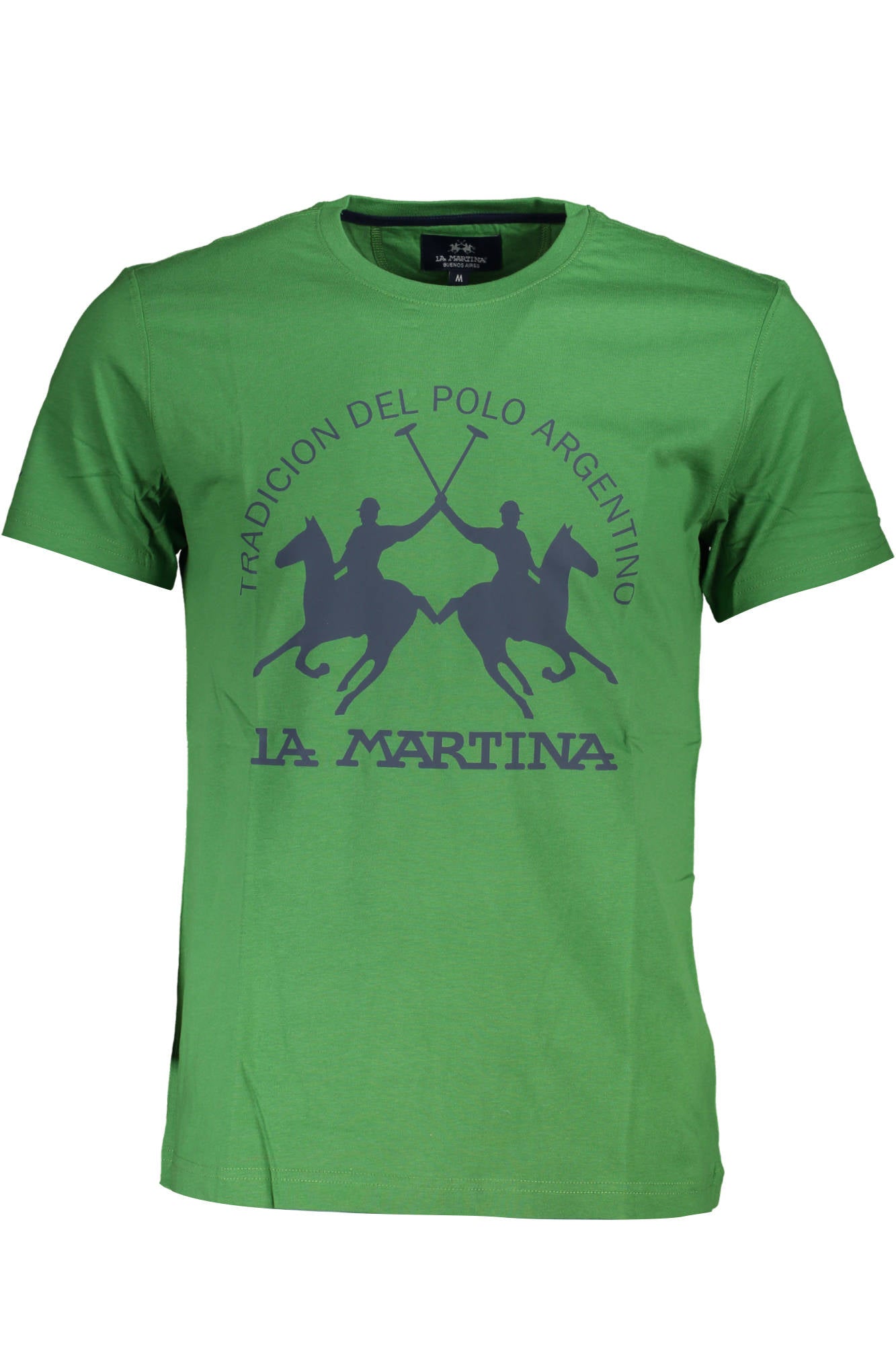 T-SHIRT À MANCHES COURTES POUR HOMME LA MARTINA VERT - LA MARTINA