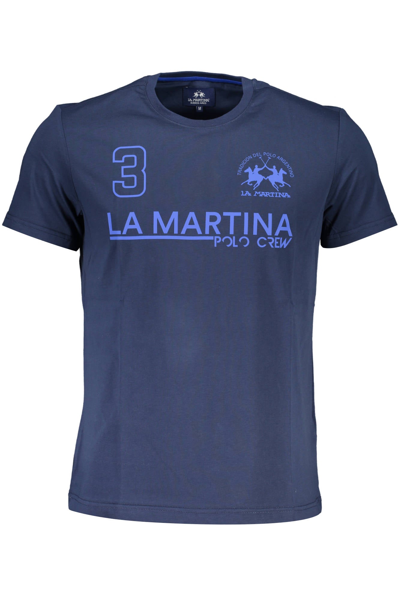 T-SHIRT MANCHES LONGUES LA MARTINA HOMME BLEU - LA MARTINA