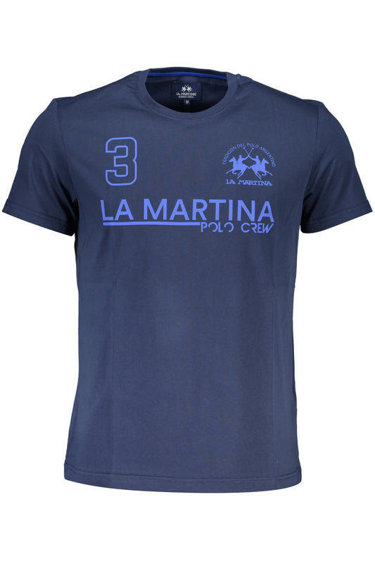 T-SHIRT MANCHES LONGUES LA MARTINA HOMME BLEU - LA MARTINA