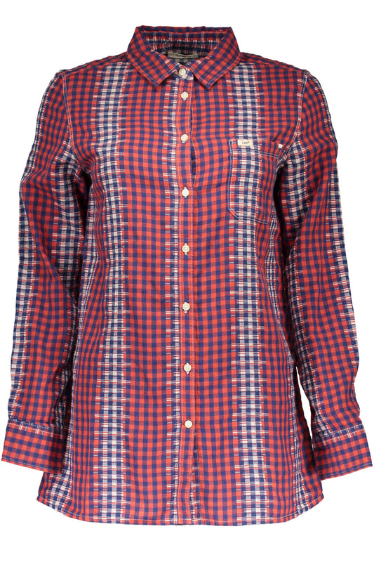 CHEMISE HOMME ROUGE À MANCHES LONGUES LEE - LEE