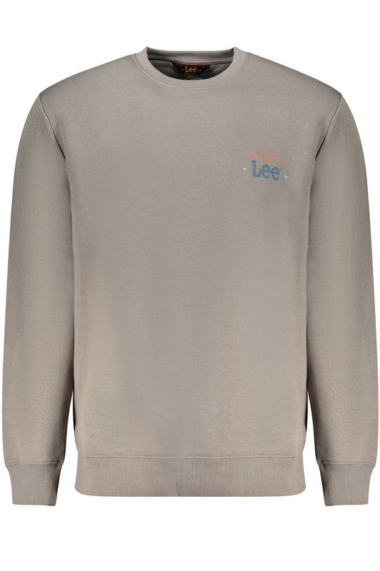 SWEAT-SHIRT SANS FERMETURE ÉCLAIR GRIS LEE POUR HOMMES - LEE