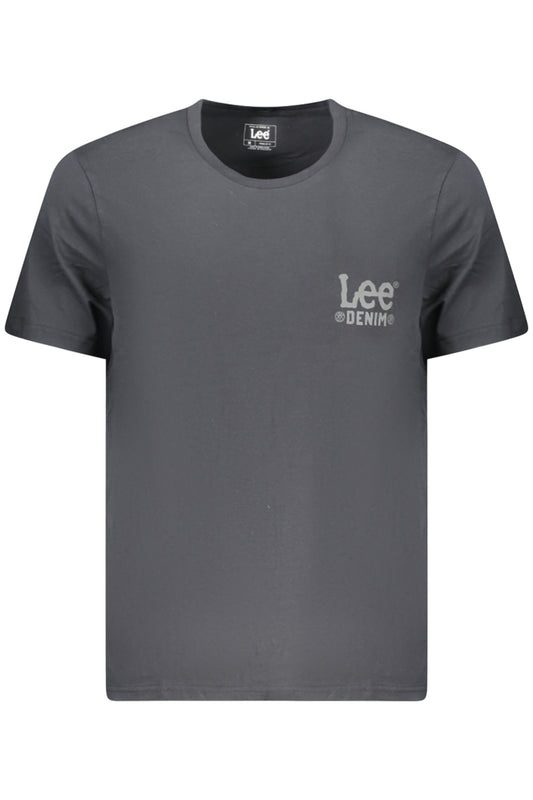 T-SHIRT À MANCHES COURTES POUR HOMMES LEE NOIR - LEE