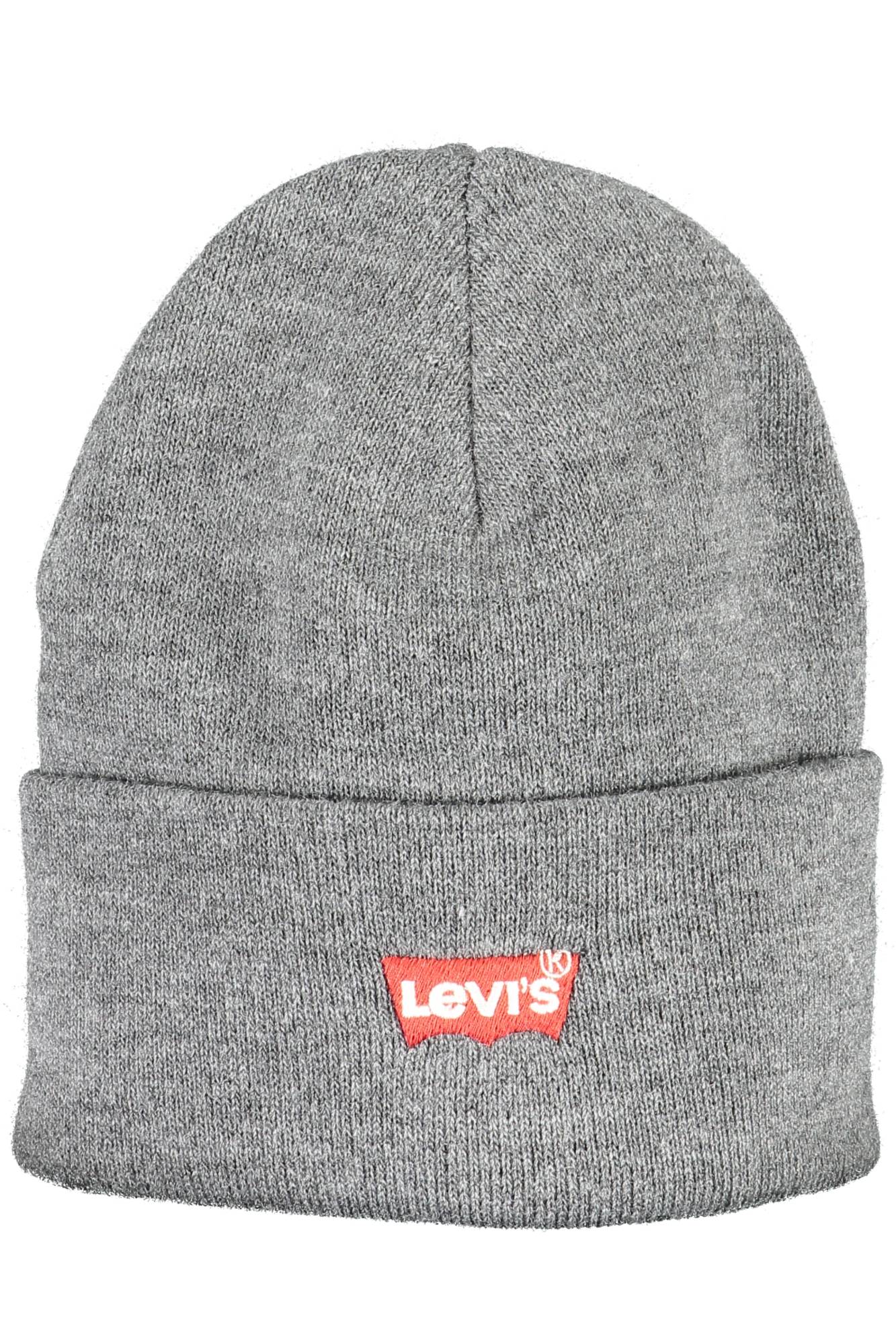 BONNET HOMME GRIS LEVI&#39;S - LEVI&#039;S