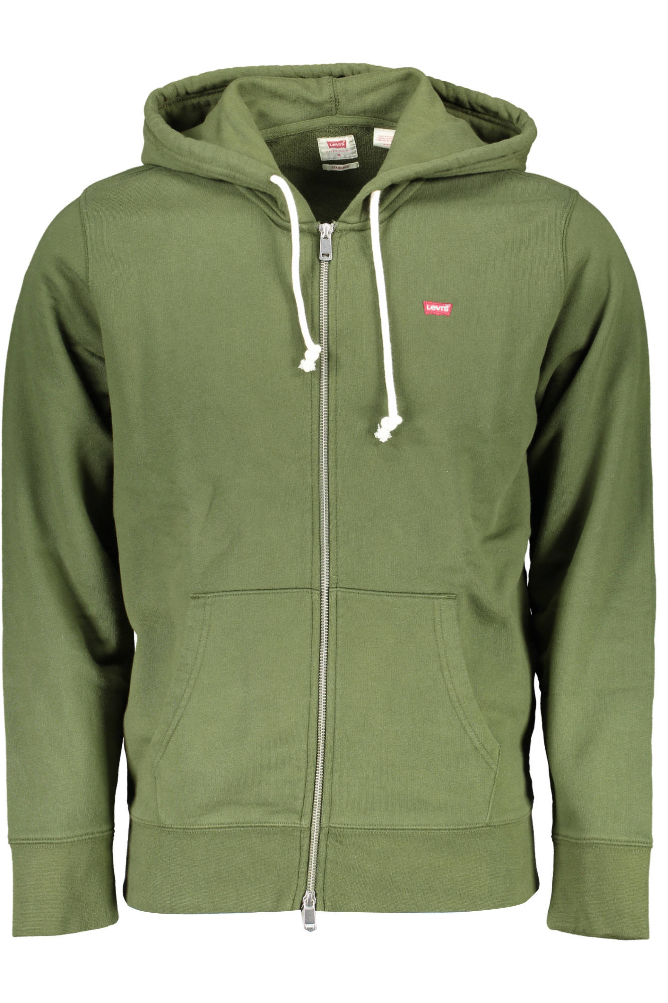 SWEAT-SHIRT ZIP HOMME VERT LEVI&#39;S - LEVI&#039;S