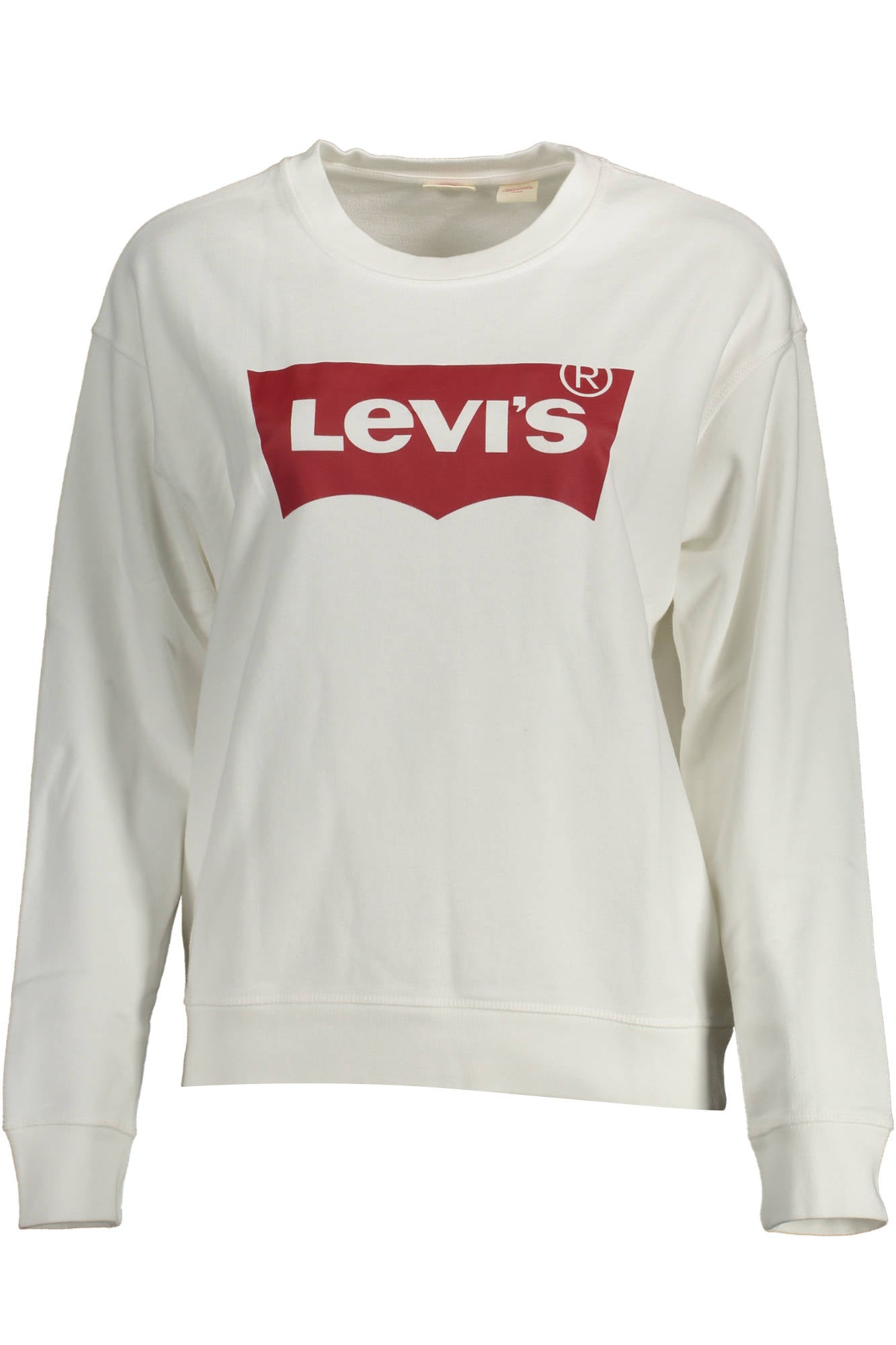 LEVI&#39;S SWEAT SANS ZIP FEMME BLANC - LEVI&#039;S
