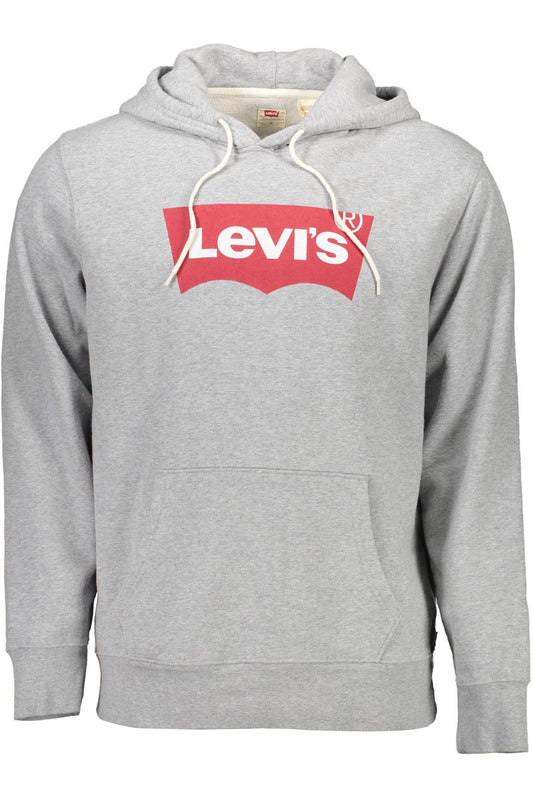 LEVI&#39;S SWEATSHIRT SANS ZIP HOMME GRIS - LEVI&#039;S