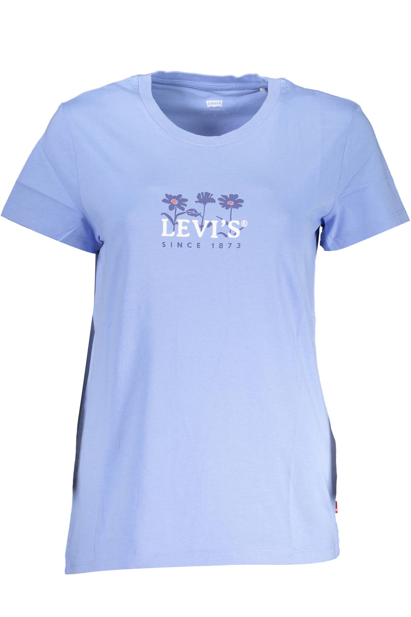 T-SHIRT MANCHES COURTES FEMME LEVI&#39;S BLEU CLAIR - LEVI&#039;S