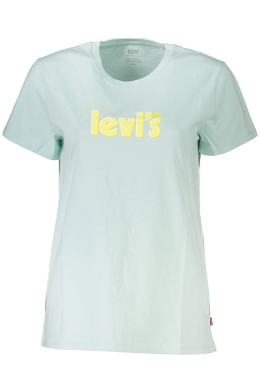 T-SHIRT À MANCHES COURTES LEVI&#39;S FEMME BLEU - LEVI&#039;S