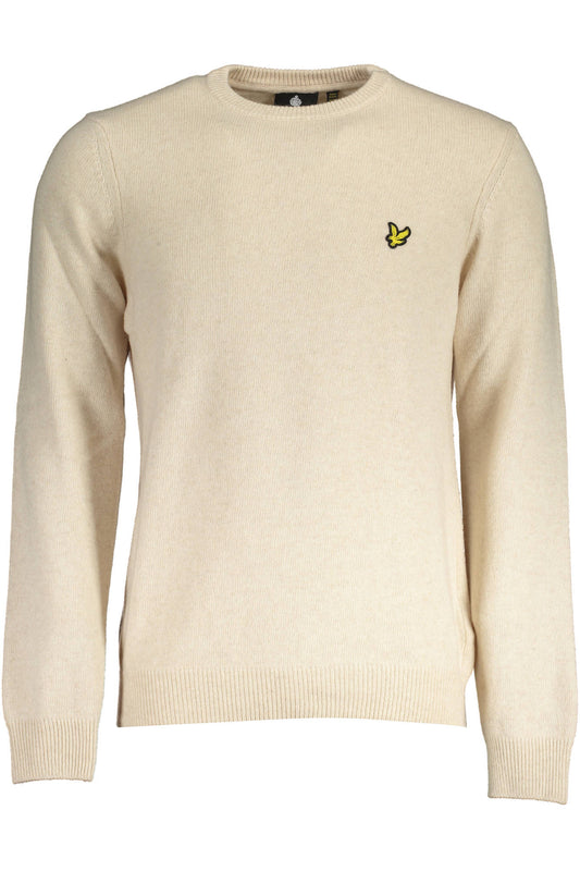 PULL BEIGE LYLE &amp; SCOTT HOMME - LYLE &amp; SCOTT