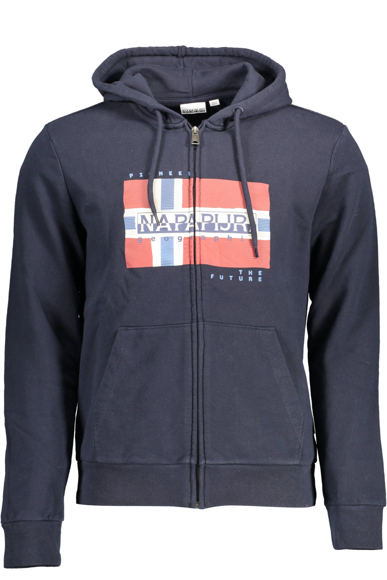 SWEAT-SHIRT ZIPPÉ HOMME BLEU NAPAPIJRI - NAPAPIJRI