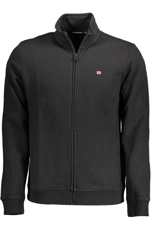 SWEAT-SHIRT ZIPPÉ POUR HOMME NAPAPIJRI NOIR - NAPAPIJRI