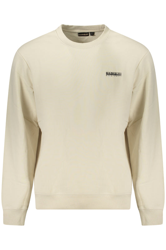 SWEAT-SHIRT ZIPPÉ POUR HOMME NAPAPIJRI, BEIGE - NAPAPIJRI