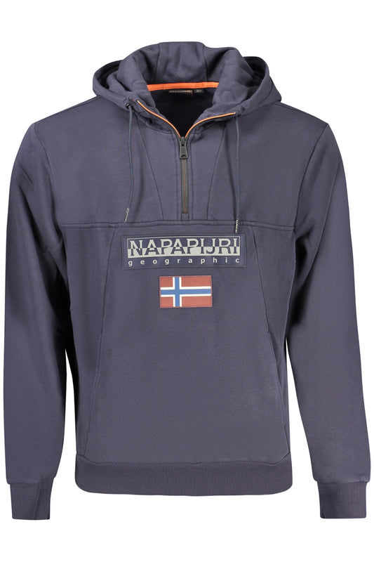 SWEAT-SHIRT NAPAPIJRI SANS ZIP HOMME BLEU - NAPAPIJRI