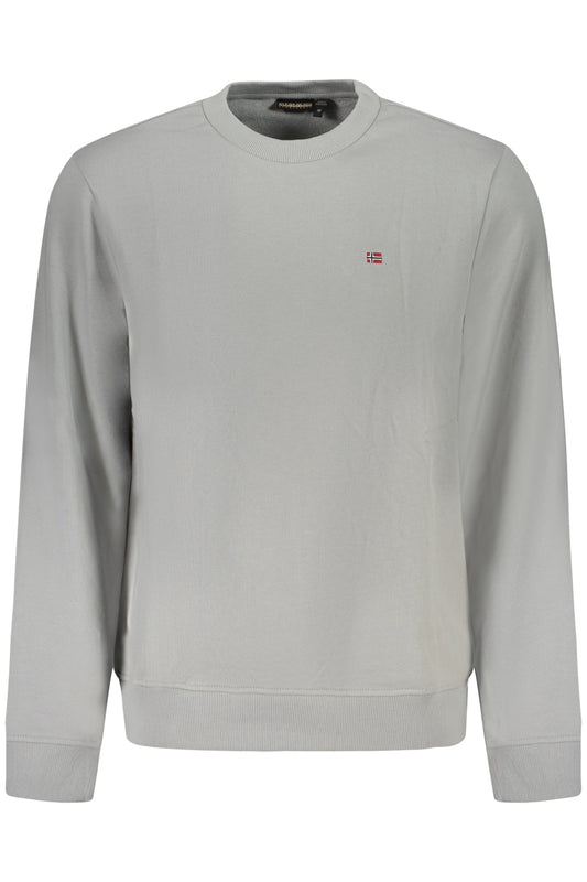 SWEAT-SHIRT NAPAPIJRI SANS ZIP HOMME GRIS - NAPAPIJRI