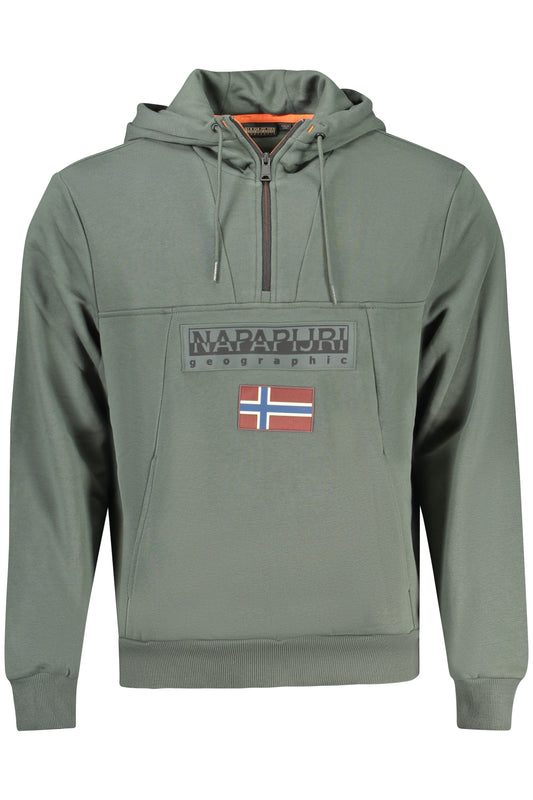 SWEAT-SHIRT NAPAPIJRI SANS ZIP HOMME VERT - NAPAPIJRI