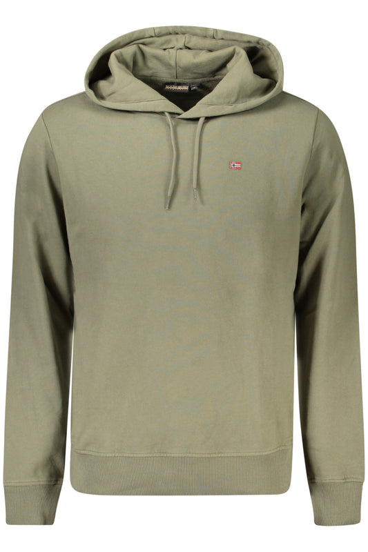 SWEAT-SHIRT ZIPPÉ POUR HOMME NAPAPIJRI, VERT - NAPAPIJRI