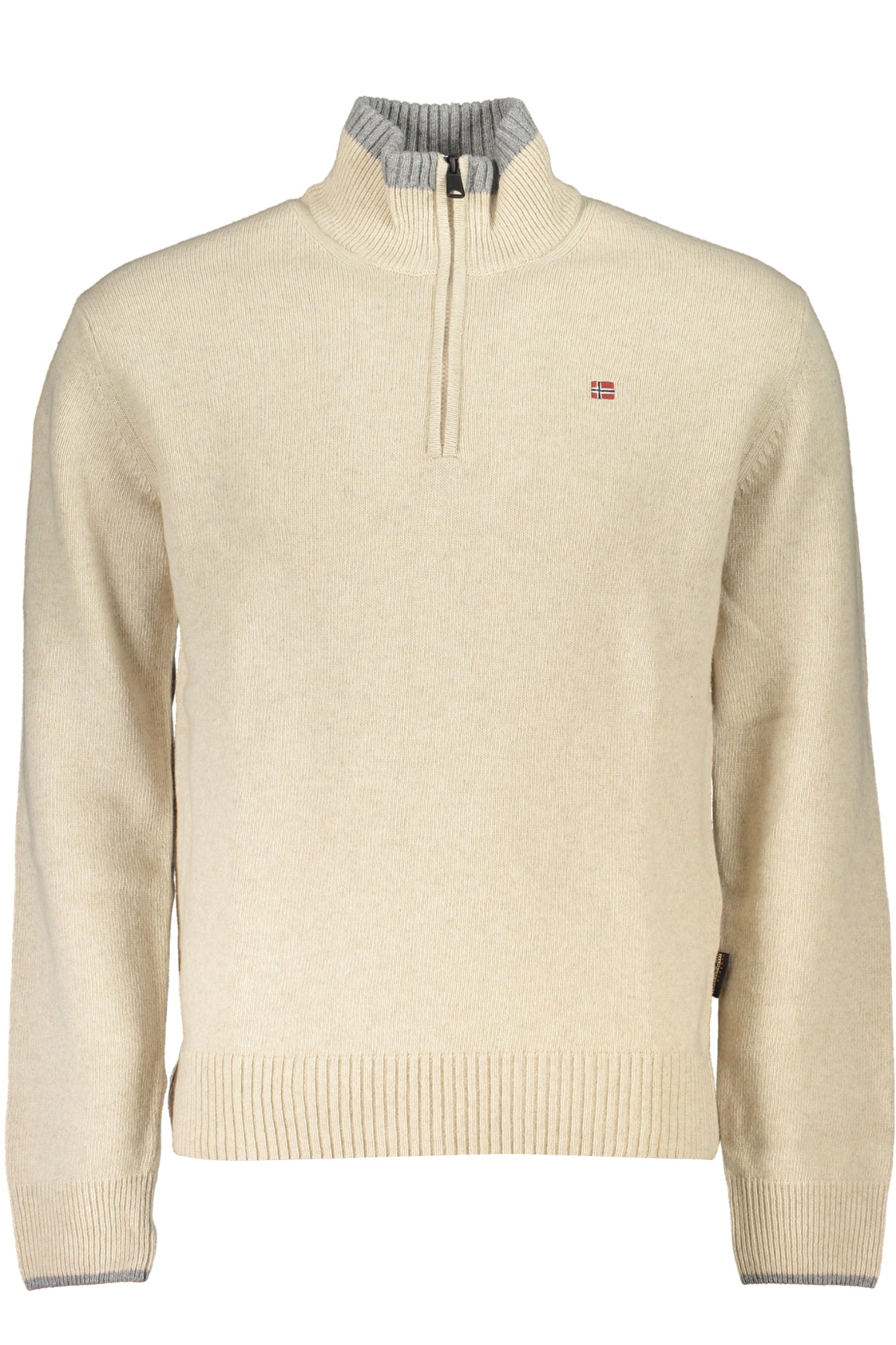 PULL NAPAPIJRI BEIGE POUR HOMME - NAPAPIJRI