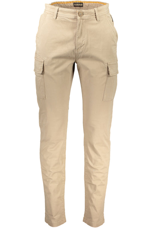 NAPAPIJRI PANTALON BEIGE POUR HOMMES - NAPAPIJRI