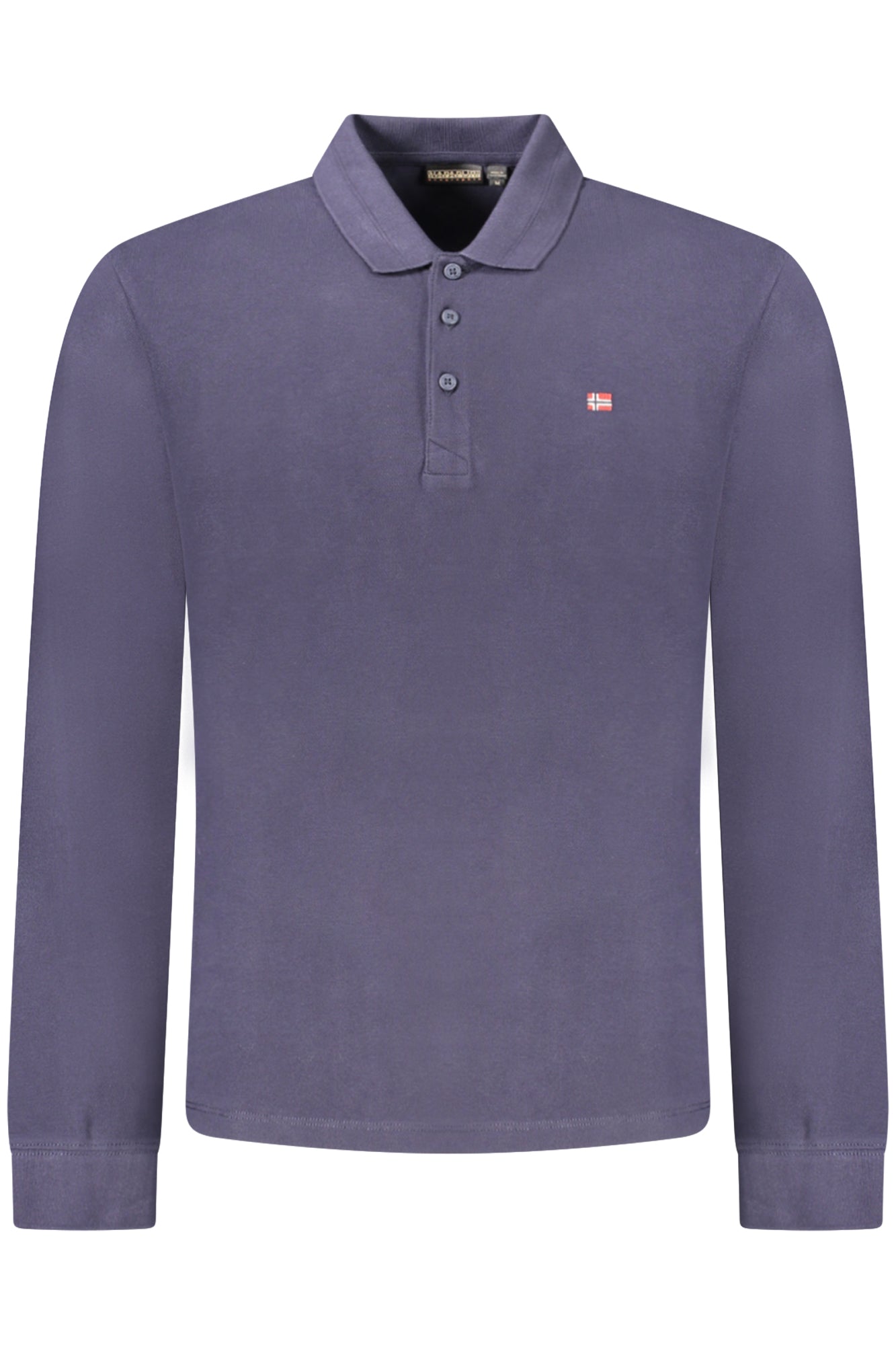 Polo à manches longues Napapijri pour homme, bleu - NAPAPIJRI