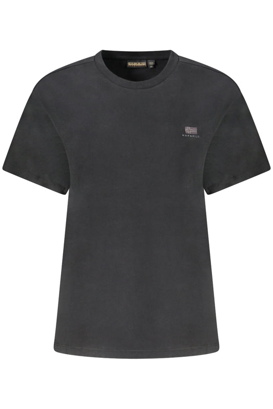 T-SHIRT À MANCHES COURTES POUR FEMME NAPAPIJRI NOIR - NAPAPIJRI