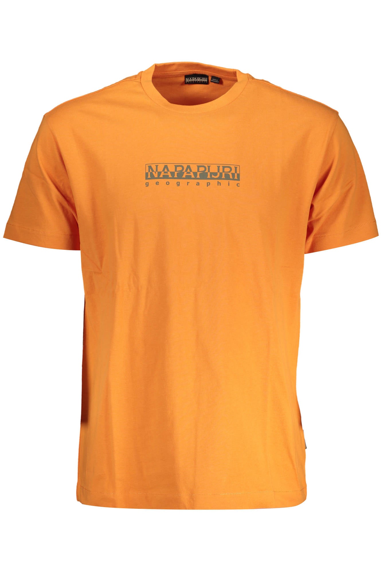T-SHIRT MANCHES COURTES NAPAPIJRI HOMME ORANGE - NAPAPIJRI