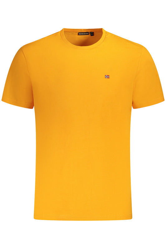 T-SHIRT À MANCHES COURTES POUR HOMME NAPAPIJRI ORANGE - NAPAPIJRI