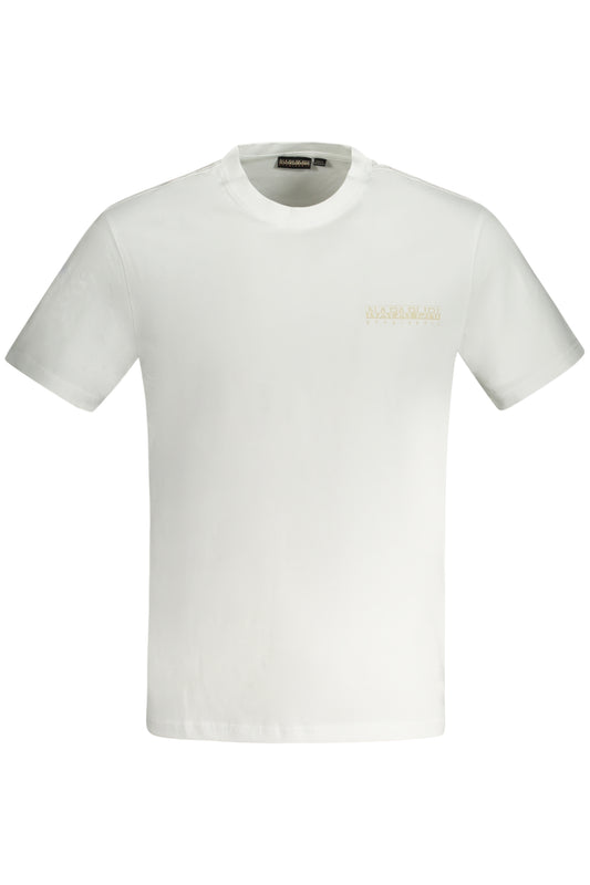 T-SHIRT À MANCHES COURTES NAPAPIJRI HOMME BLANC - NAPAPIJRI