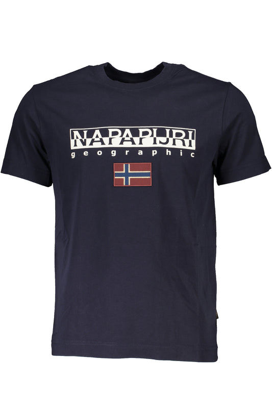 NAPAPIJRI T-SHIRT MANCHES COURTES HOMME BLEU - NAPAPIJRI