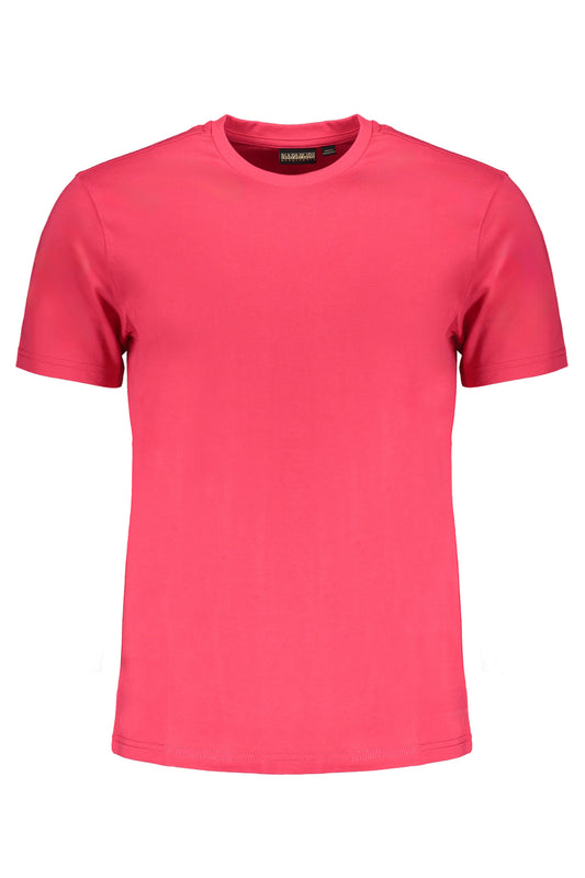 NAPAPIJRI T-SHIRT MANCHES COURTES HOMME ROSE - NAPAPIJRI