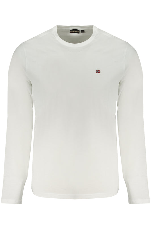 NAPAPIJRI T-SHIRT MANCHES LONGUES HOMME BLANC - NAPAPIJRI