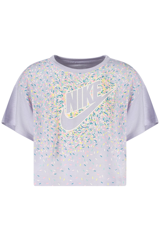 T-SHIRT NIKE VIOLET À MANCHES COURTES POUR ENFANT - NIKE