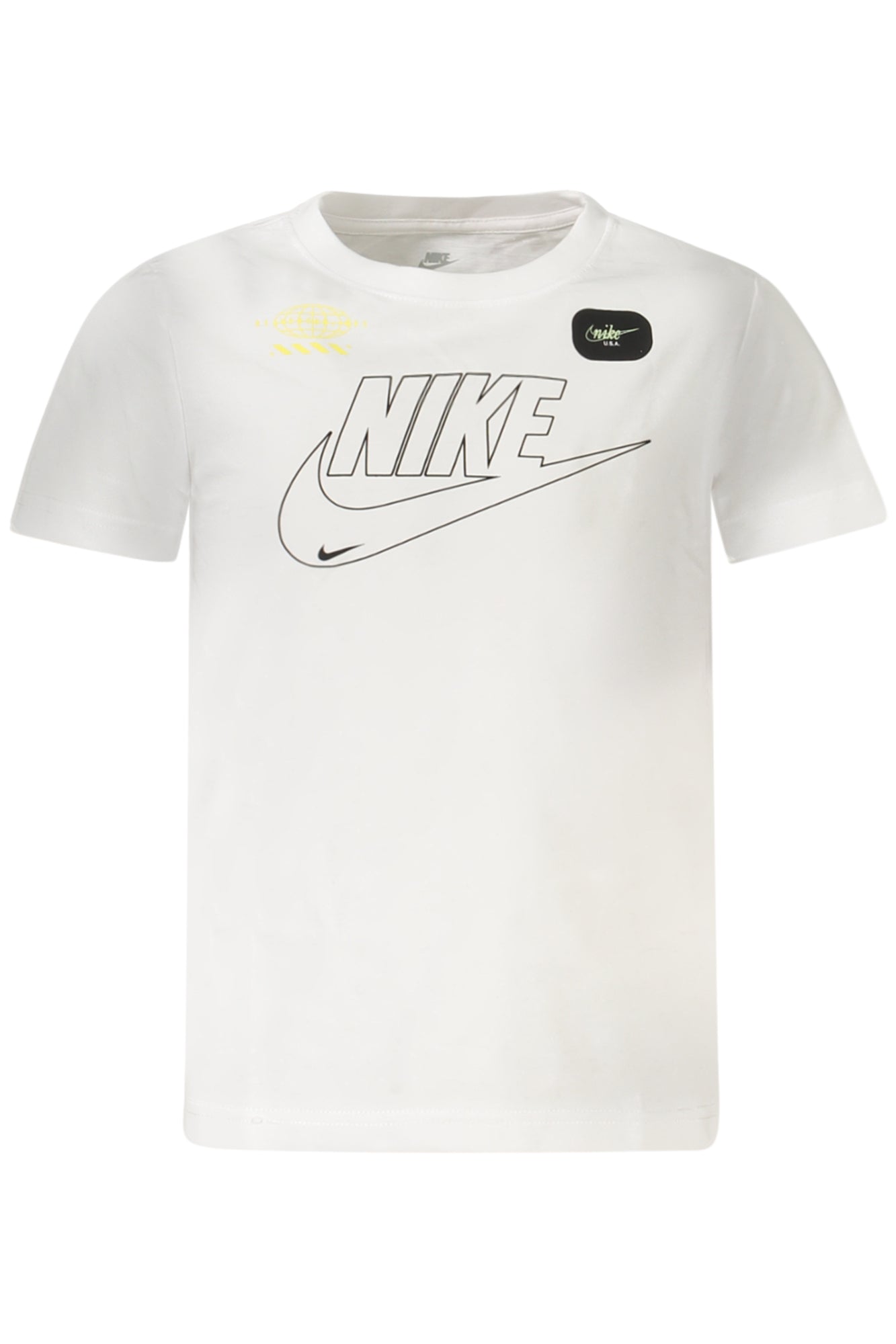 T-SHIRT À MANCHES COURTES NIKE POUR ENFANT, BLANC - NIKE