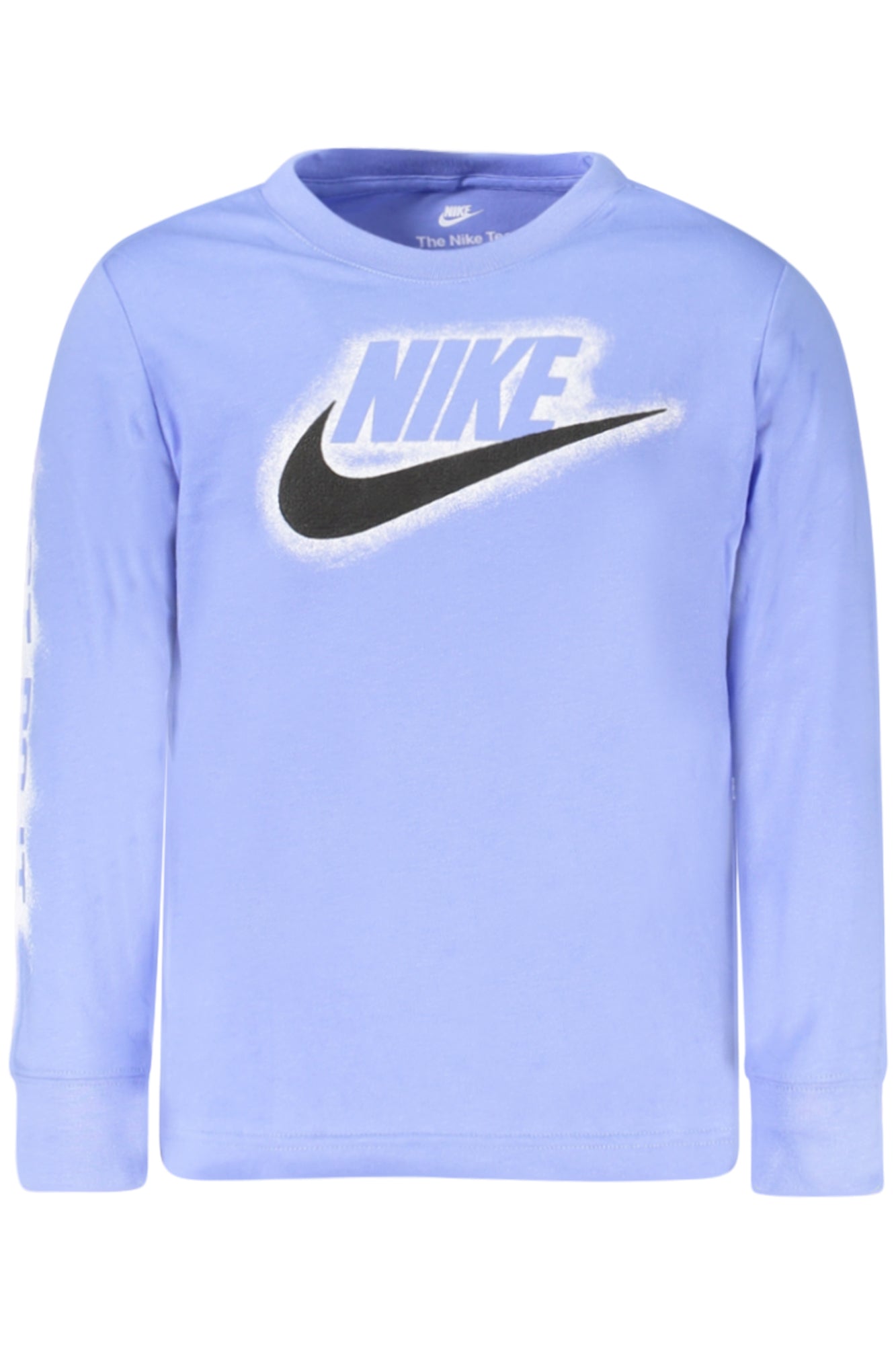 T-SHIRT À MANCHES LONGUES NIKE POUR ENFANT, BLEU - NIKE